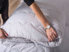 Одеяло двуспальное 180x210 Ecotton Полушерсть 300 Ranforce 10-0090