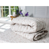 Одеяло Евро 200x220 Ecotton Полушерсть 400 Ranforce Бежевый 20-1154