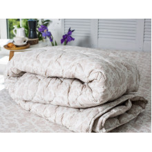 Double blanket 150x210 Ecotton Half-wool 400 Ranforce Beige 20-1154