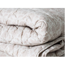Одеяло Евро 200x220 Ecotton Полушерсть 400 Ranforce Бежевый 20-1154