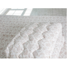 Double blanket 150x210 Ecotton Half-wool 400 Ranforce Beige 20-1154