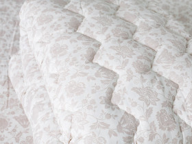 Ковдра Євро 200x220 Ecotton Напівшерсть 400 Ranforce Бежевий 20-1154