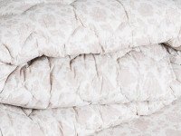Double blanket 150x210 Ecotton Half-wool 400 Ranforce Beige 20-1154