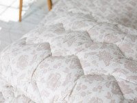 Double blanket 150x210 Ecotton Half-wool 400 Ranforce Beige 20-1154