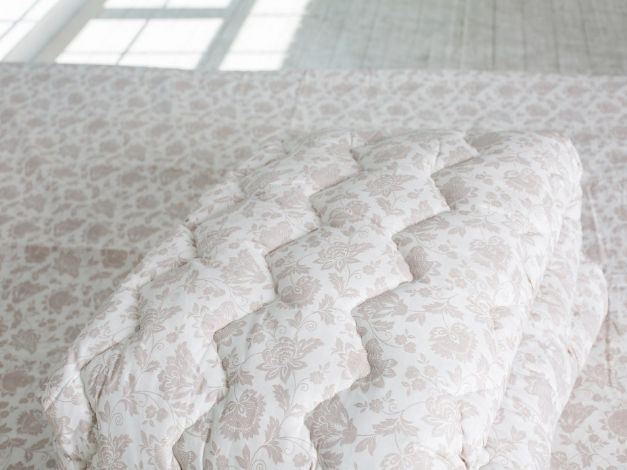 Double blanket 150x210 Ecotton Half-wool 400 Ranforce Beige 20-1154
