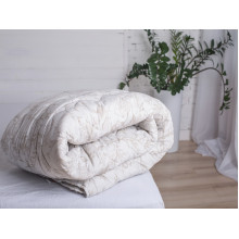 Одеяло двуспальное 180x210 Ecotton Полушерсть 400 Ranforce Cream 20-0709