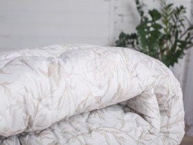 Одеяло двуспальное 180x210 Ecotton Полушерсть 400 Ranforce Cream 20-0709