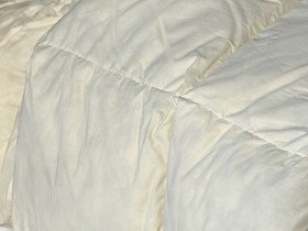 Одеяло полуторное 150x210 Ecotton Пух 50% Тик Бежевый