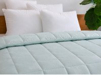 Ковдра пухова 50% 140х205 см тік з кантом Blue Swan Ecotton Premium collection