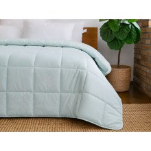 Ковдра пухова 50% 140х205 см тік з кантом Blue Swan Ecotton Premium collection