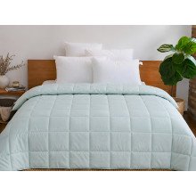 Ковдра пухова 50% 140х205 см тік з кантом Blue Swan Ecotton Premium collection