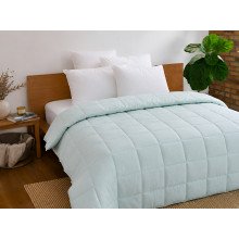 Ковдра пухова 50% 140х205 см тік з кантом Blue Swan Ecotton Premium collection