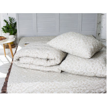 Одеяло двуспальное 180x210 Ecotton Силикон 300 Ranforce Белый 40-0963
