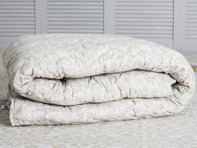 Ковдра двоспальна 180x210 Ecotton Силікон 300 Ranforce Білий 40-0963