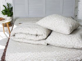 Ковдра дитяча 110x140 Ecotton Силікон 300 Ranforce Білий 40-0963