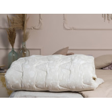 Одеяло двуспальное 180x210 Ecotton Силикон 300 Ranforce Ivory pastel 20-0256