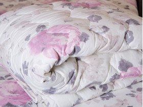 Одеяло детское 110x140 Ecotton Силикон 300 Ranforce Lilac 20-1455