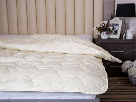 Ковдра Євро 200x220 Ecotton Силікон 300 Ranforce Papirus 20-1154