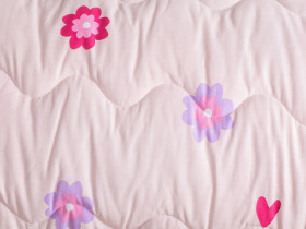 Ковдра Євро 200x220 Ecotton Силікон 300 Ranforce Рожевий 20-1455