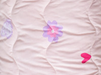 Одеяло Евро 200x220 Ecotton Силикон 300 Ranforce Розовый 20-1455