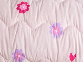 Одеяло Евро 200x220 Ecotton Силикон 300 Ranforce Розовый 20-1455