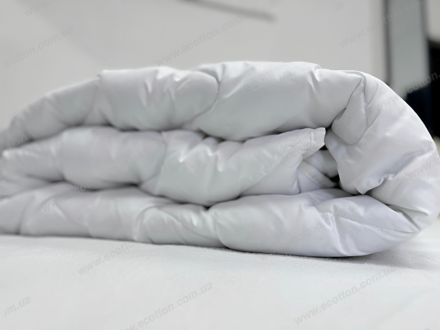 Euro blanket 200x210 Ecotton anti-allergenic all-season white Ecotton