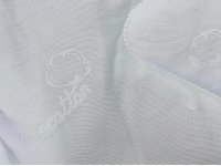 Ковдра Євро 200x210 Ecotton антиалергенна всесезонна білого кольору Ecotton