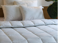 Одеяло полуторное 150x210 Ecotton Тик Белый