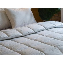 Ecofill double blanket 172x205 Ecotton anti-allergenic swan down cover teak
