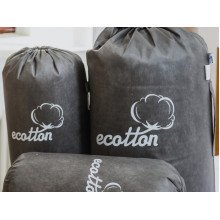 Ecofill double blanket 172x205 Ecotton anti-allergenic swan down cover teak