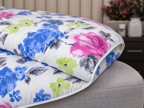 Ковдра Євро 200x210 Ecotton антиалергенна бавовняна рожевого кольору 20-1455 Pink Ecotton