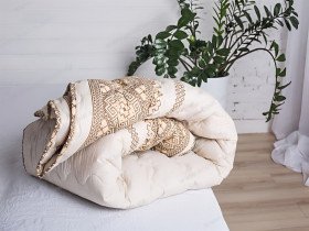 Одеяло двуспальное 180x210 Ecotton Полушерсть 300 Ranforce 40-0916