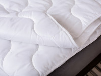 Ковдра Євро 200x210 Ecotton всесезонна антиалергенна біла Optic white 
