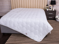 Ковдра Євро 200x210 Ecotton всесезонна антиалергенна біла Optic white 