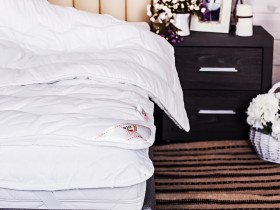 Euro blanket 200x210 Novita all-season anti-allergenic white