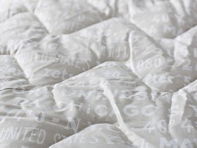 Одеяло двуспальное 180x210 Ecotton Полушерсть 400 Ranforce Бежевый 40-0915