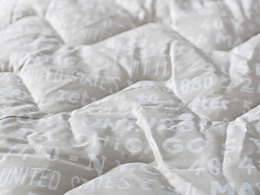 Одеяло Евро 200x220 Ecotton Силикон 300 Ranforce Бежевый 40-0915