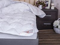 Double blanket 172x205 Ecotton all-season anti-allergenic cotton white 40-0024 White