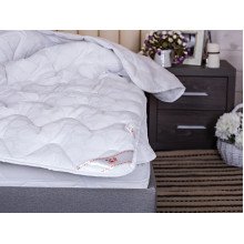 Double blanket 172x205 Ecotton all-season anti-allergenic cotton white 40-0024 White