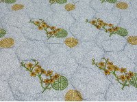 Ковдра Євро 200x210 Ecotton всесезонна бавовняна блакитного кольору 50-0012 Blue