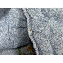 Euro blanket 200x210 Ecotton all-season cotton blue 50-0012 Blue