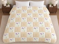Double wool blanket 172x205 Ecotton cotton beige Cream 20-1154