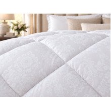 Одеяло шерстяное двуспальное 172x205 Ecotton хлопковое теплое 20-0182 cream