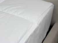 Перина с бортами по периметру Ecotton Тик Aqua-stop Белый