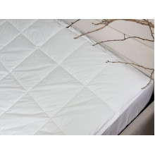 Перина с бортами по периметру Ecotton Тик Aqua-stop Белый