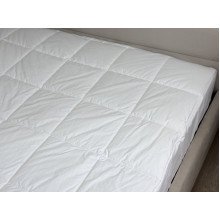 Перина з бортами по периметру 160x200 Ecofil Тік Білий з бортом