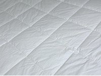 Перина з бортами по периметру 60x120 Ecotton Ecofil Тік Білий