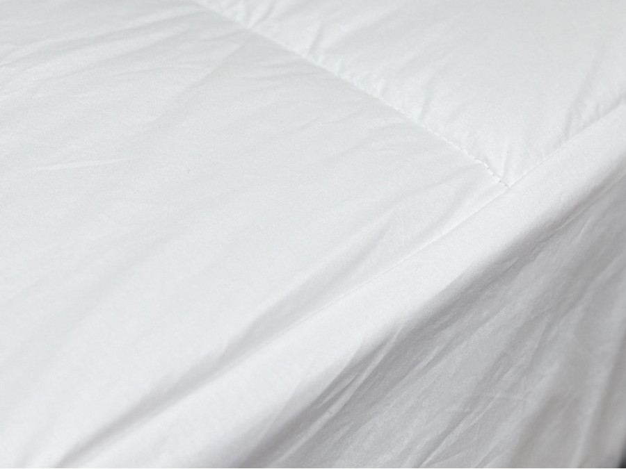 Перина з бортами по периметру 60x120 Ecotton Ecofil Тік Білий з бортом