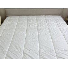 Перина с бортами по периметру Ecotton Тик Aqua-stop Белый