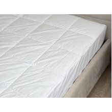 Перина з бортами по периметру 60x120 Ecotton Ecofil Тік Білий з бортом